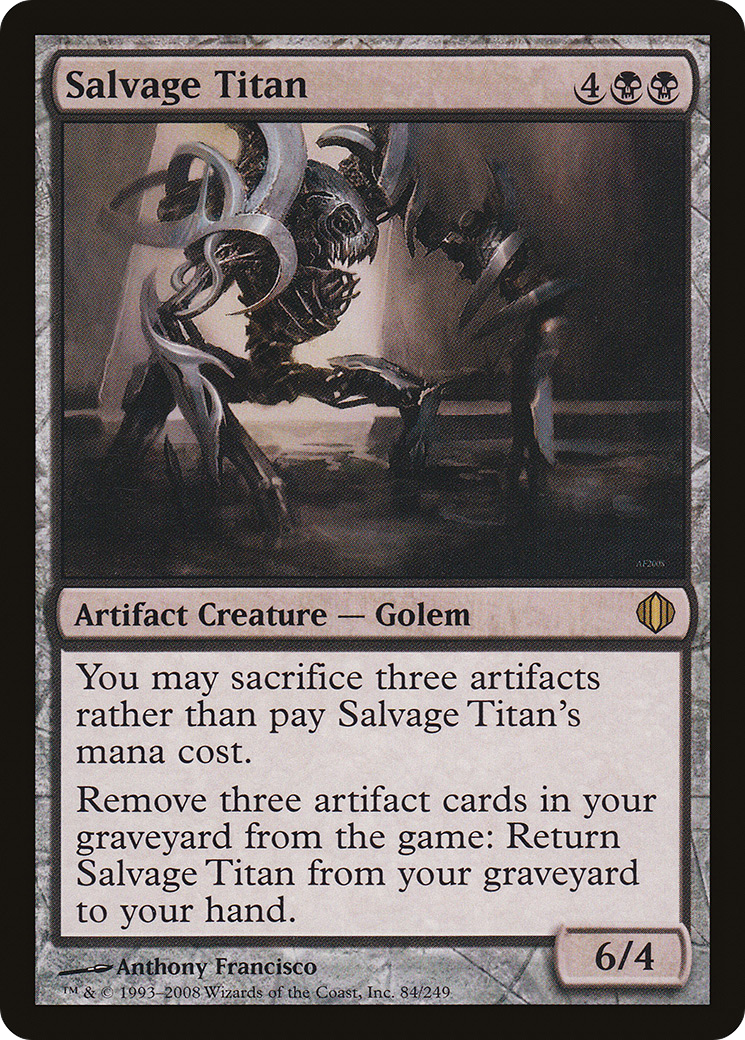 Salvage Titan (ALA-084) [Shards of Alara] MTG Single Wizards of the Coast