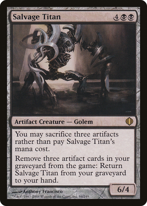 Salvage Titan (ALA-084) [Shards of Alara] MTG Single Wizards of the Coast