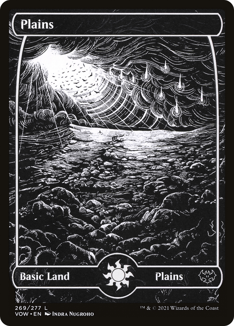 Plains (VOW-269) [Innistrad: Crimson Vow] (Showcase) MTG Single Wizards of the Coast