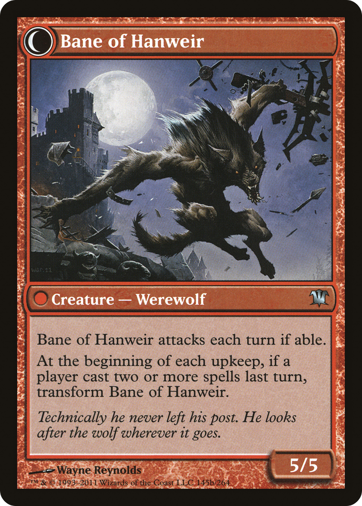 Hanweir Watchkeep (ISD-145) [Innistrad] MTG Single Wizards of the Coast