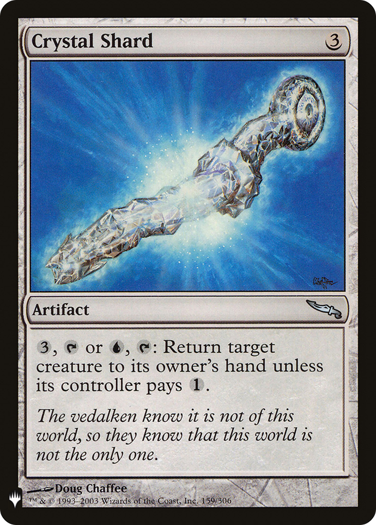 Crystal Shard (LIST-159) [Mystery Booster] The List MTG Single Wizards of the Coast