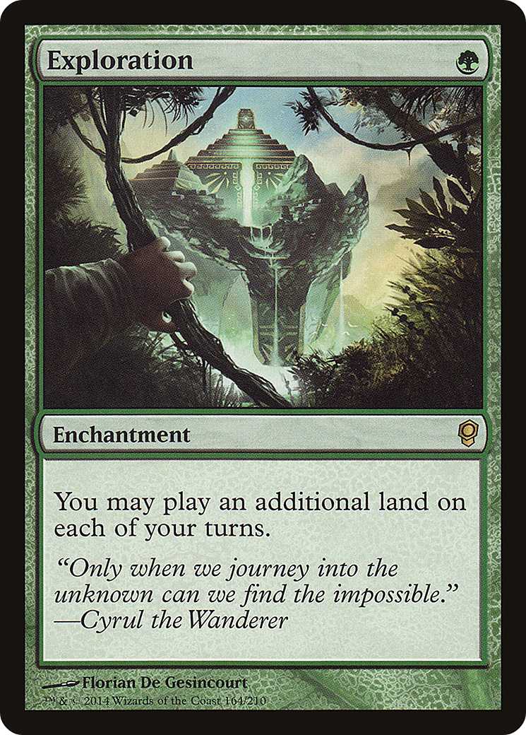 Exploration (CNS-164) [Conspiracy] Foil MTG Single Wizards of the Coast