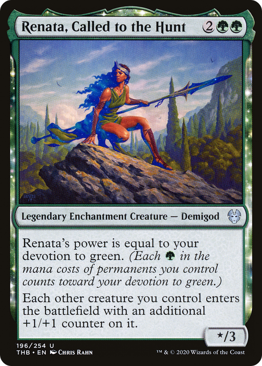 Renata, Called to the Hunt (THB-196) [Theros Beyond Death] Foil MTG Single Wizards of the Coast
