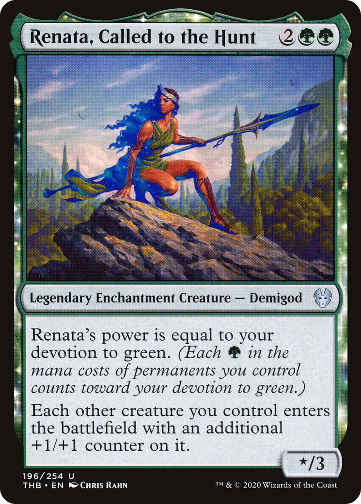 Renata, Called to the Hunt (THB-196) [Theros Beyond Death] MTG Single Wizards of the Coast