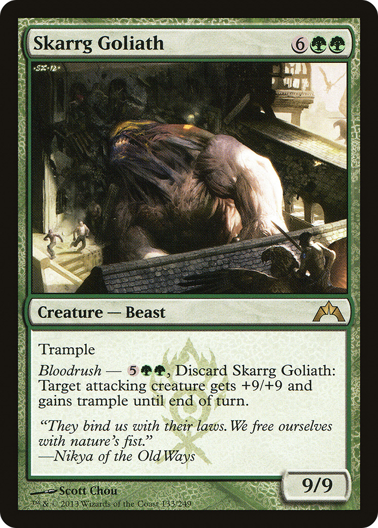 Skarrg Goliath (GTC-133) [Gatecrash] MTG Single Wizards of the Coast