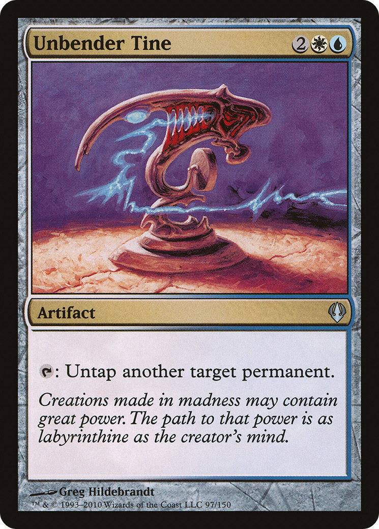Unbender Tine (ARC-097) [Misc] Archenemy MTG Single Wizards of the Coast