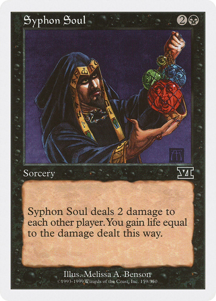 Syphon Soul (6ED-159) [Classic Sixth Edition] MTG Single Wizards of the Coast