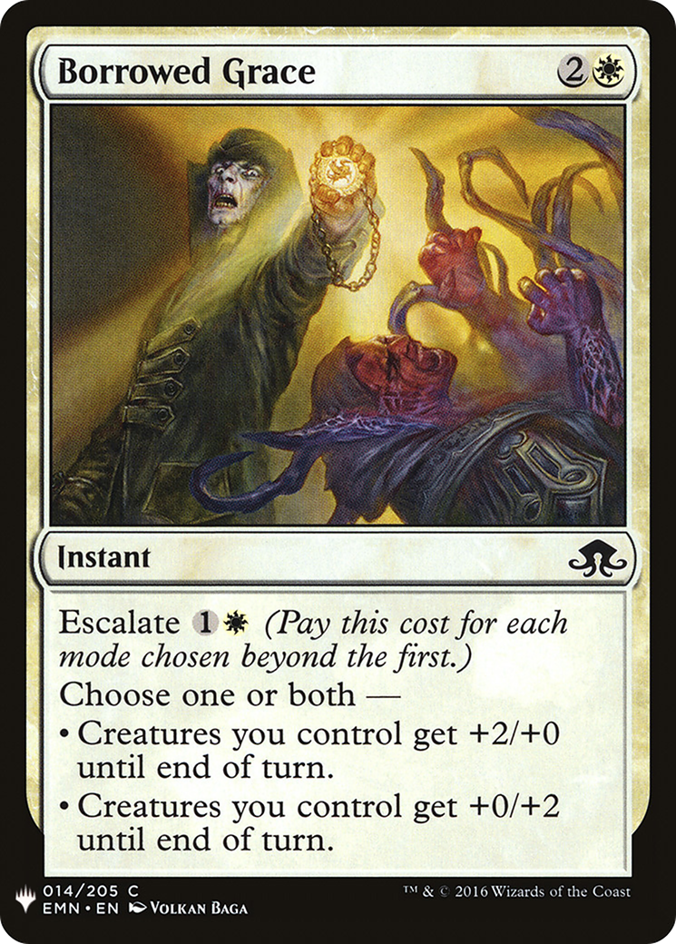 Borrowed Grace (LIST-EMN-14) [Mystery Booster] The List MTG Single Wizards of the Coast