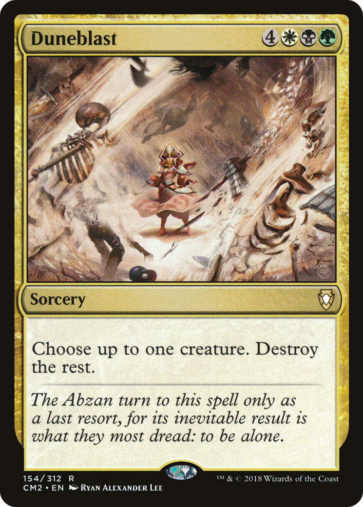 Duneblast (CM2-154) [Commander Anthology Volume II] MTG Single Wizards of the Coast