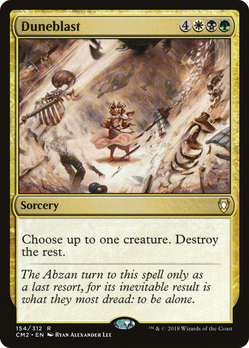 Duneblast (CM2-154) [Commander Anthology Volume II] MTG Single Wizards of the Coast