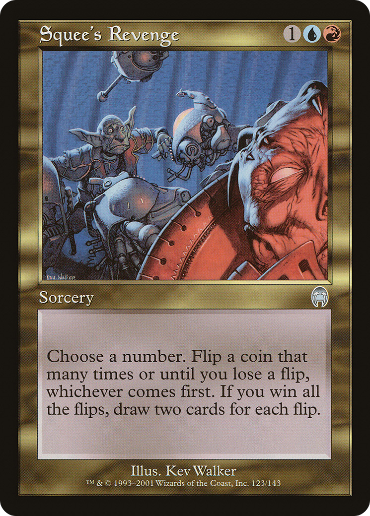 Squee's Revenge (APC-123) [Apocalypse] MTG Single Wizards of the Coast