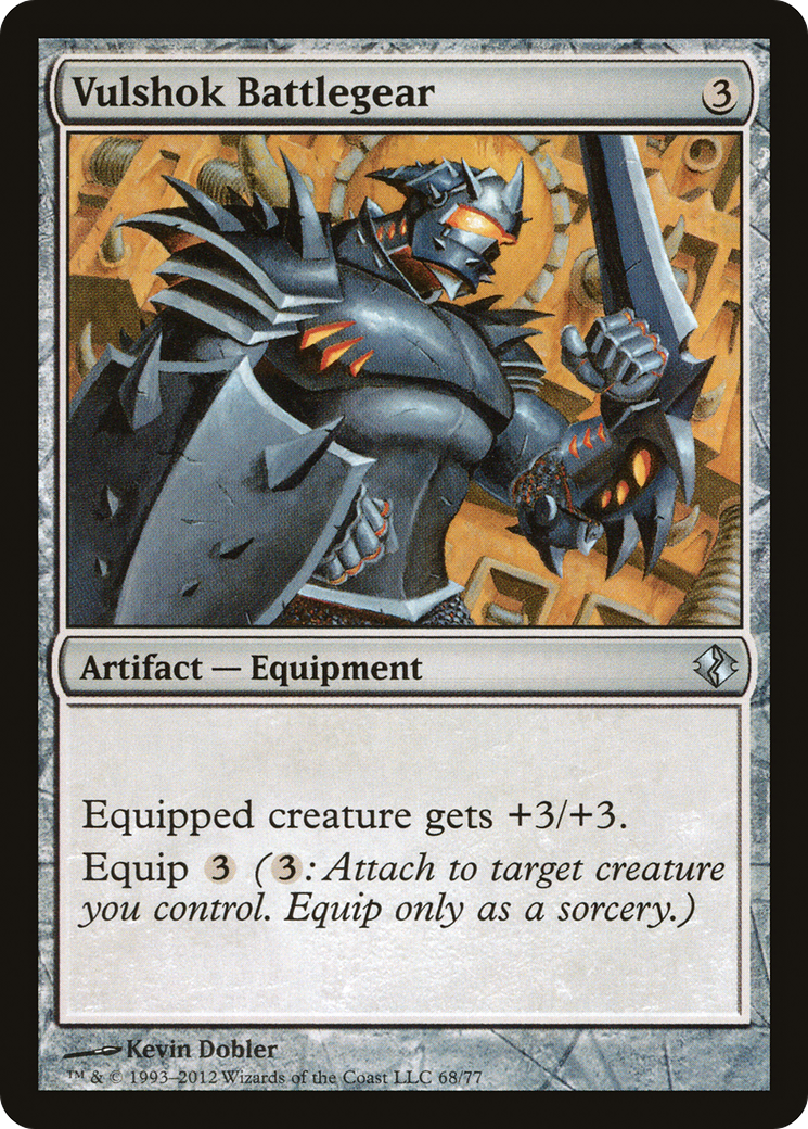 Vulshok Battlegear (DDI-068) [Misc] Duel Decks: Venser vs. Koth MTG Single Wizards of the Coast