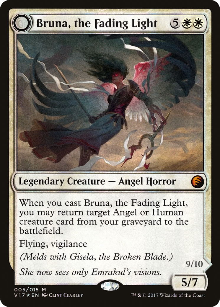 Bruna, the Fading Light (V17-005) [Misc] From the Vault: Transform Foil MTG Single Wizards of the Coast