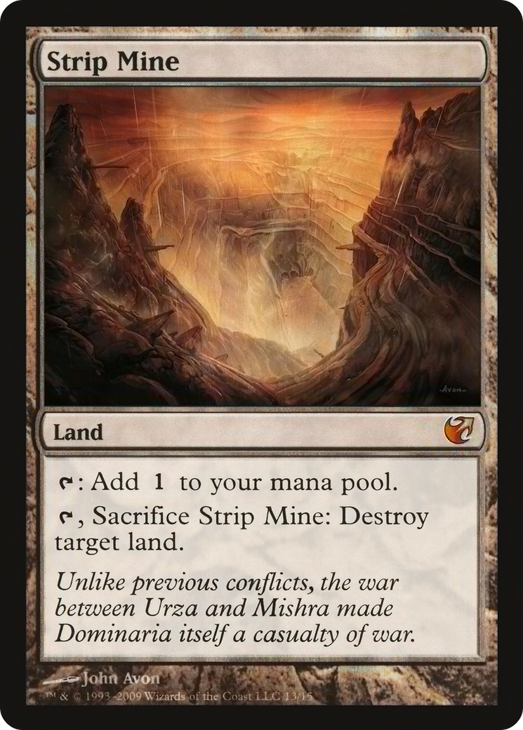 Strip Mine (V09-) [Misc] From the Vault: Exiled Foil MTG Single Wizards of the Coast