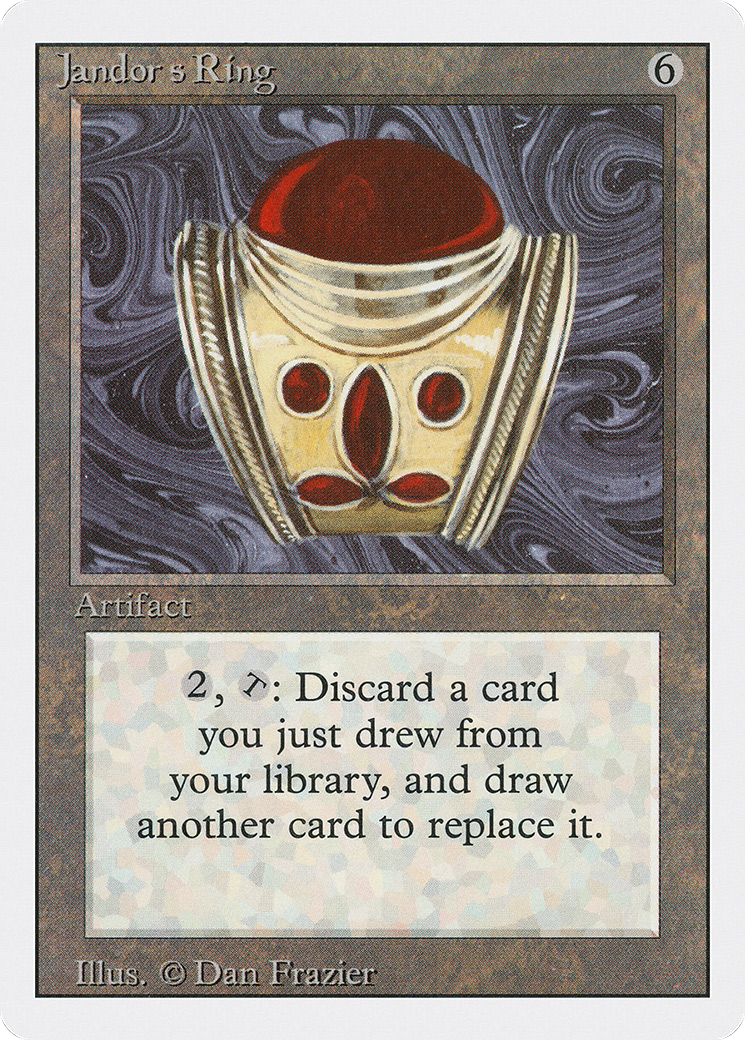 Jandor's Ring (3ED-256) [Revised Edition] MTG Single Wizards of the Coast