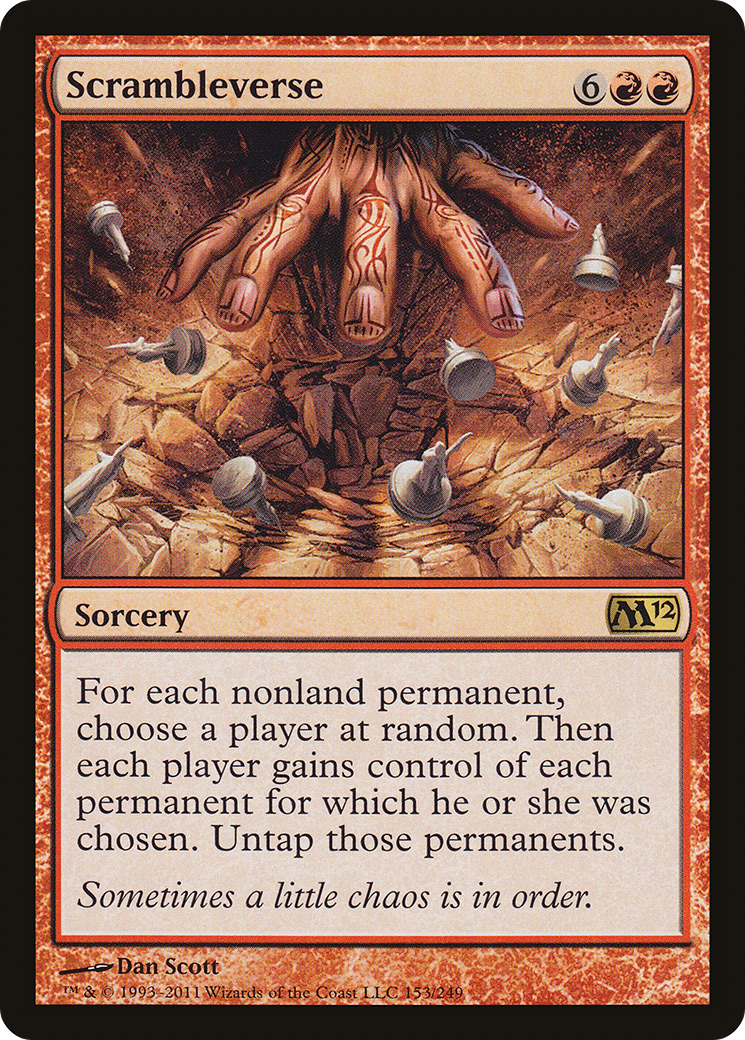 Scrambleverse (M12-153) [Magic 2012] MTG Single Wizards of the Coast