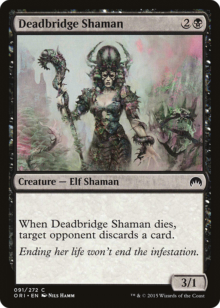 Deadbridge Shaman (ORI-091) [Magic Origins] MTG Single Wizards of the Coast