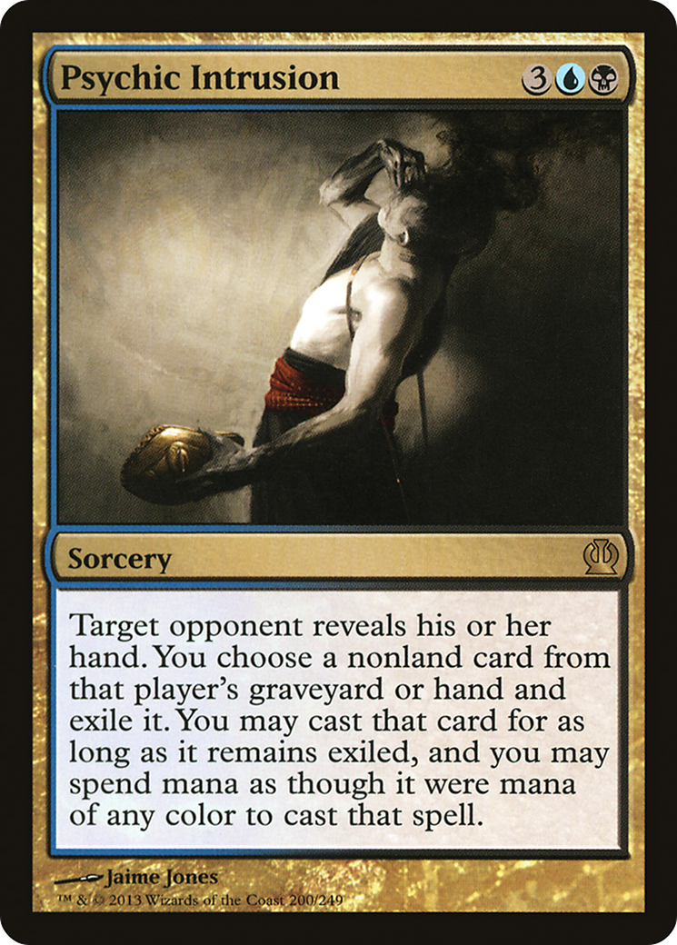 Psychic Intrusion (THS-200) [Theros] Foil MTG Single Wizards of the Coast