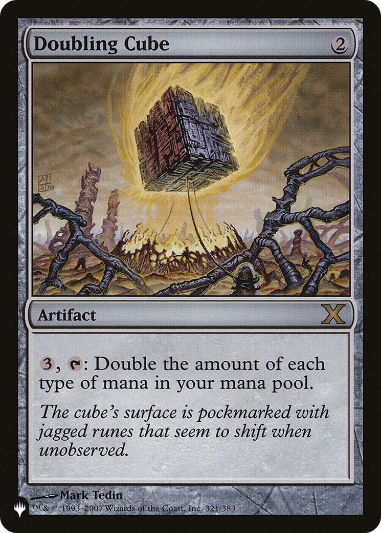 Doubling Cube (LIST-321/383) [Mystery Booster] The List MTG Single Wizards of the Coast