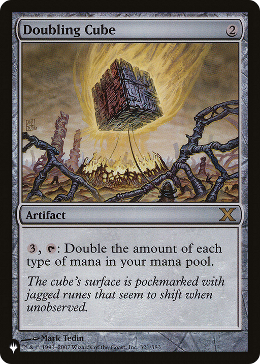 Doubling Cube (LIST-321/383) [Mystery Booster] The List MTG Single Wizards of the Coast