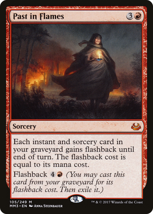 Past in Flames (MM3-105) [Modern Masters 2017] MTG Single Modern Masters 2017