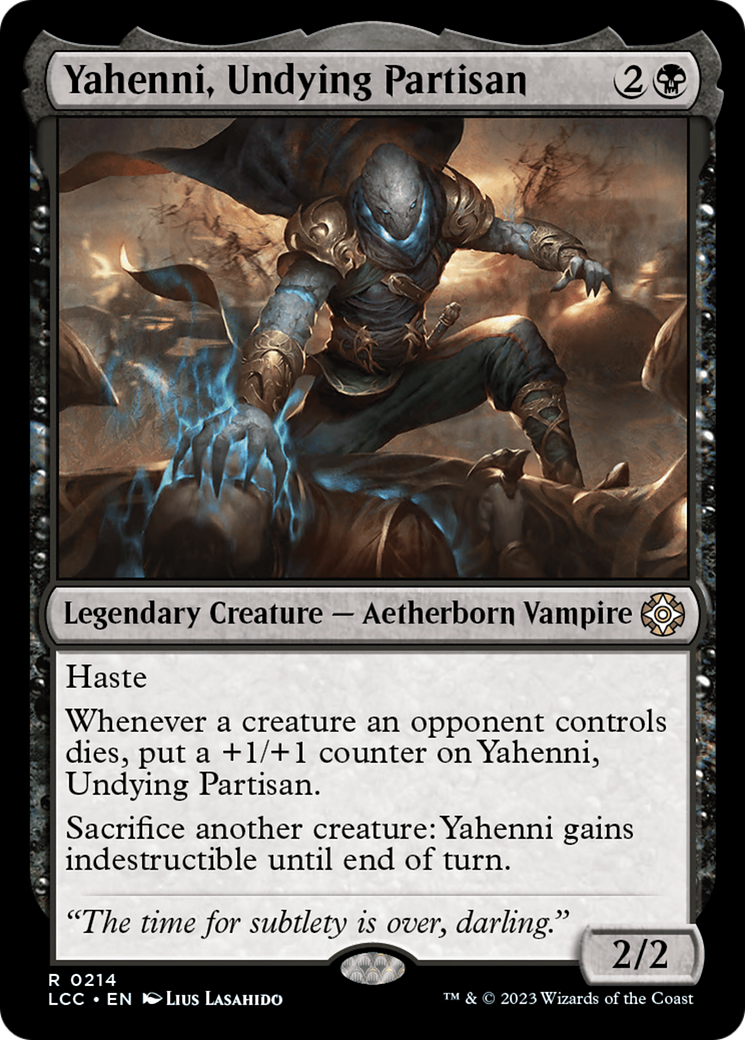 Yahenni, Undying Partisan (LCC-214) [The Lost Caverns of Ixalan Commander] MTG Single Wizards of the Coast