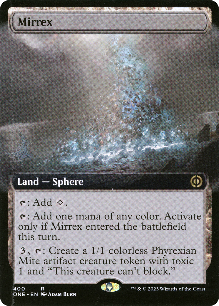 Mirrex (ONE-400) [Phyrexia: All Will Be One] (Extended Art) MTG Single Wizards of the Coast