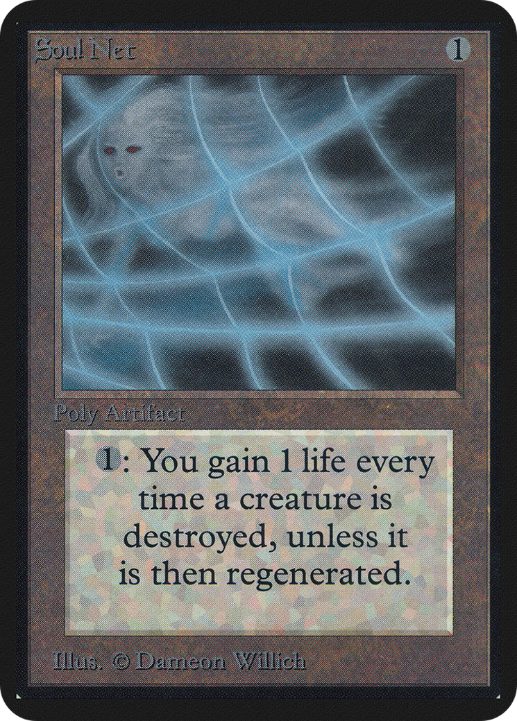 Soul Net (LEA-270) [Oldschool] Limited Edition Alpha MTG Single Wizards of the Coast