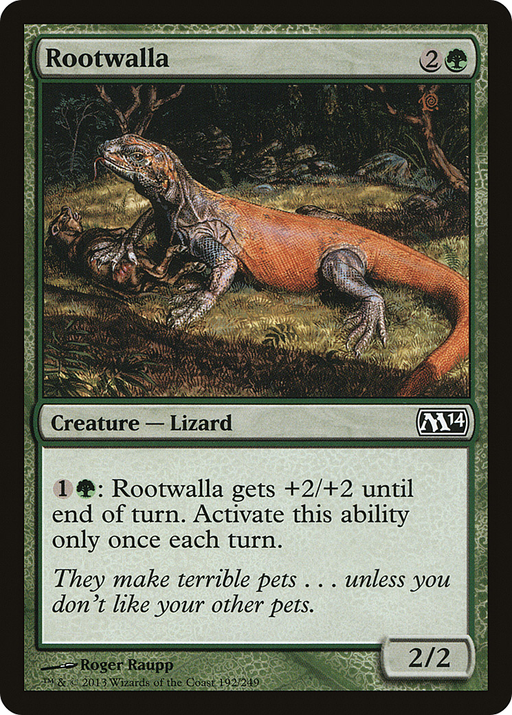 Rootwalla (M14-192) [Magic 2014] Foil MTG Single Wizards of the Coast