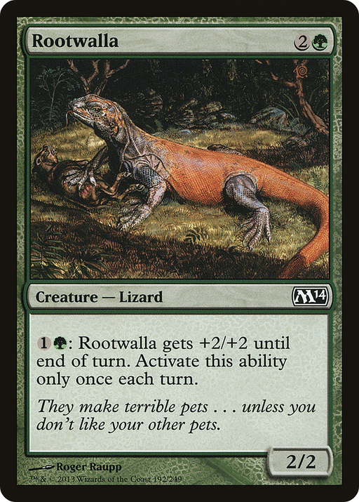 Rootwalla (M14-192) [Magic 2014] MTG Single Wizards of the Coast