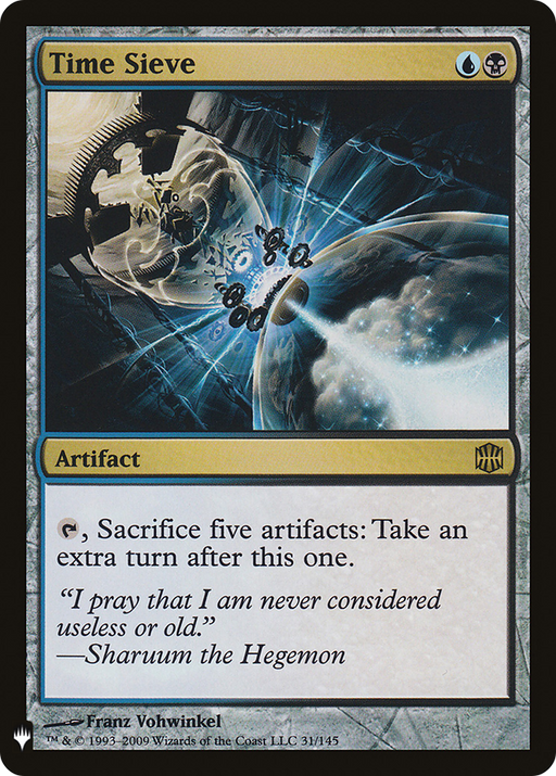 Time Sieve (LIST-031) [Mystery Booster] The List MTG Single Wizards of the Coast