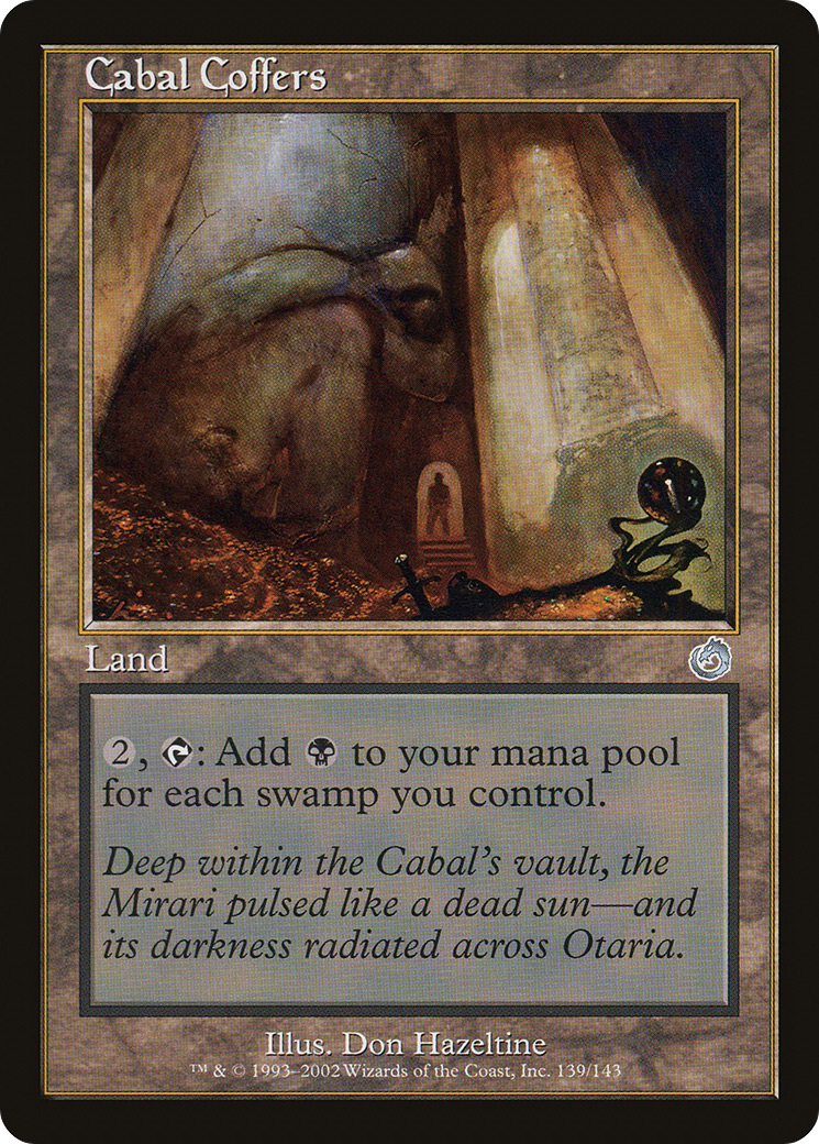 Cabal Coffers (TOR-139) [Torment] MTG Single Wizards of the Coast
