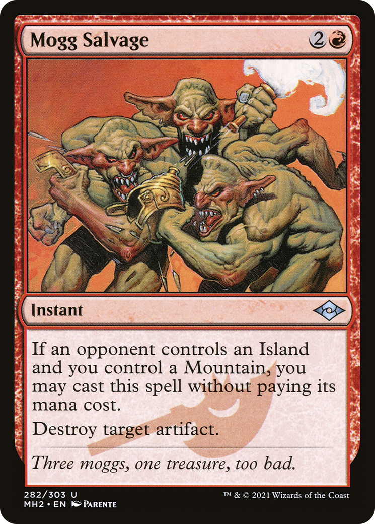 Mogg Salvage (MH2-282) [Modern Horizons 2] MTG Single Modern Horizons 2