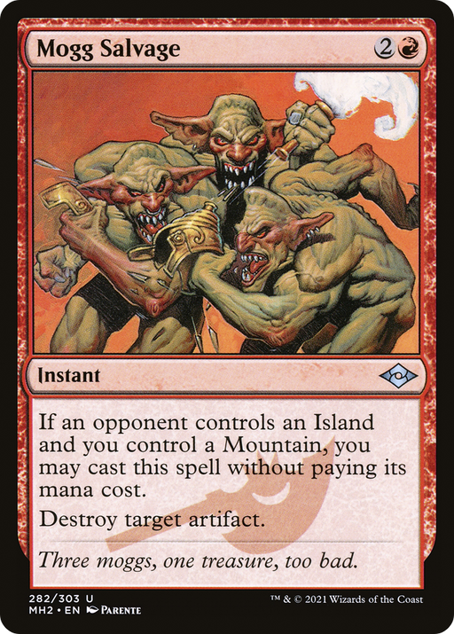 Mogg Salvage (MH2-282) [Modern Horizons 2] MTG Single Modern Horizons 2