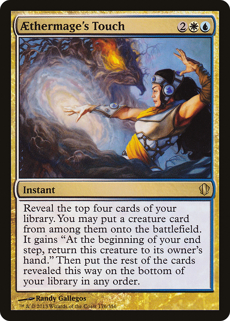 Aethermage's Touch (C13-176) [Commander 2013] MTG Single Wizards of the Coast