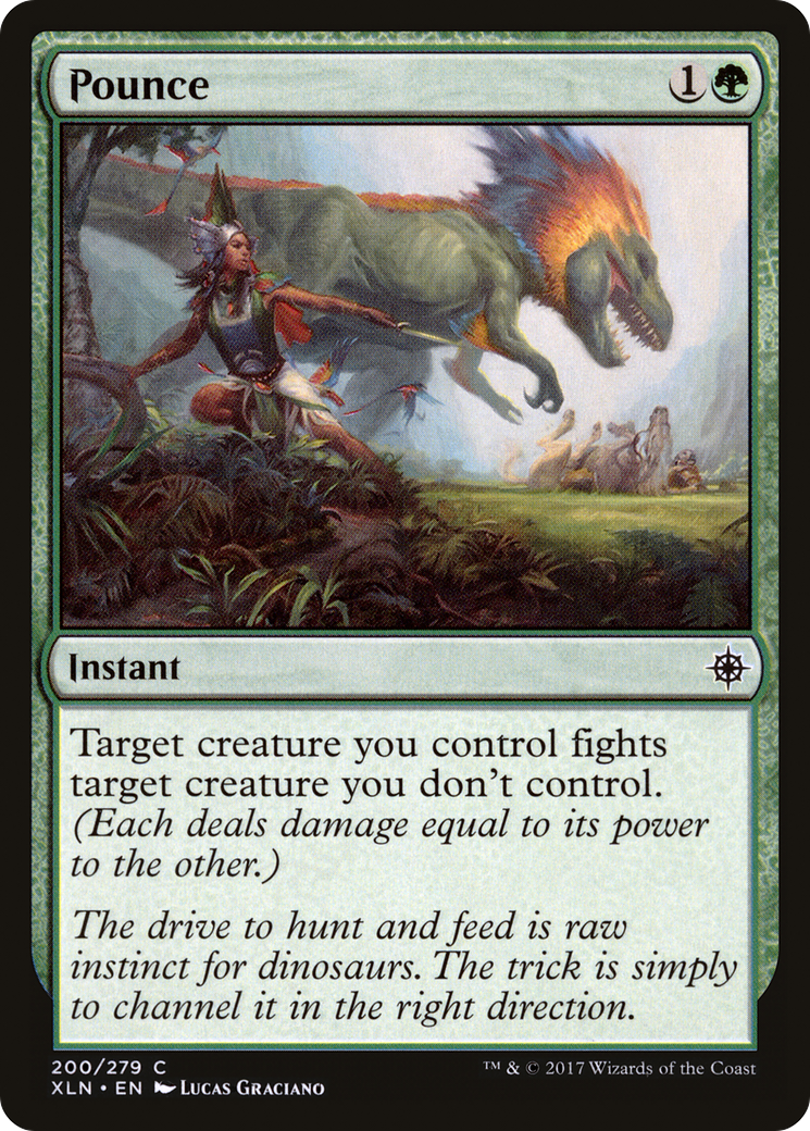 Pounce (XLN-200) [Ixalan] MTG Single Wizards of the Coast