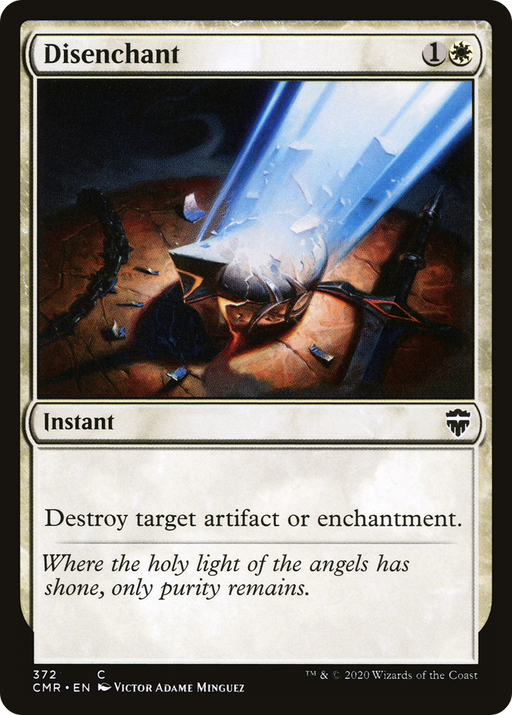 Disenchant (CMR-372) [Commander Legends] MTG Single Wizards of the Coast