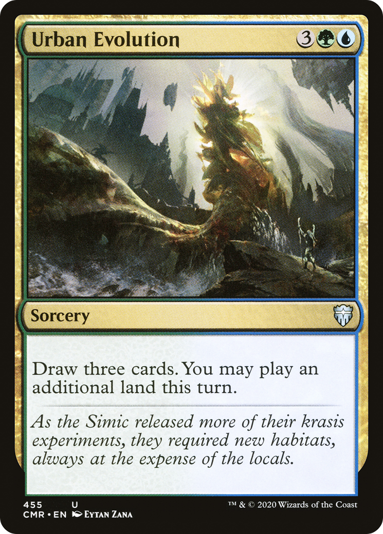 Urban Evolution (CMR-455) [Commander Legends] MTG Single Wizards of the Coast