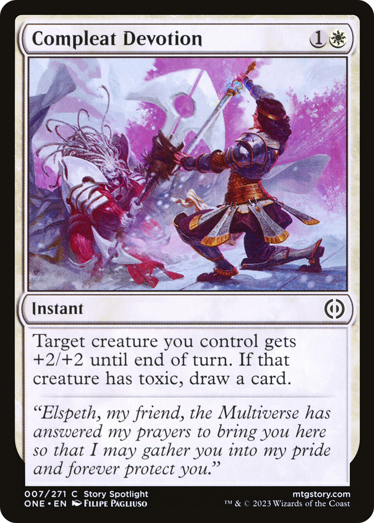 Compleat Devotion (ONE-007) [Phyrexia: All Will Be One] MTG Single Wizards of the Coast