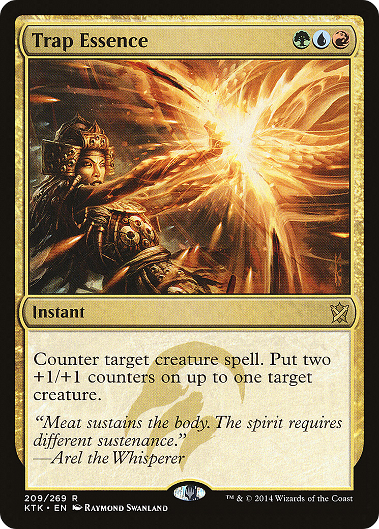 Trap Essence (KTK-209) [Khans of Tarkir] MTG Single Wizards of the Coast