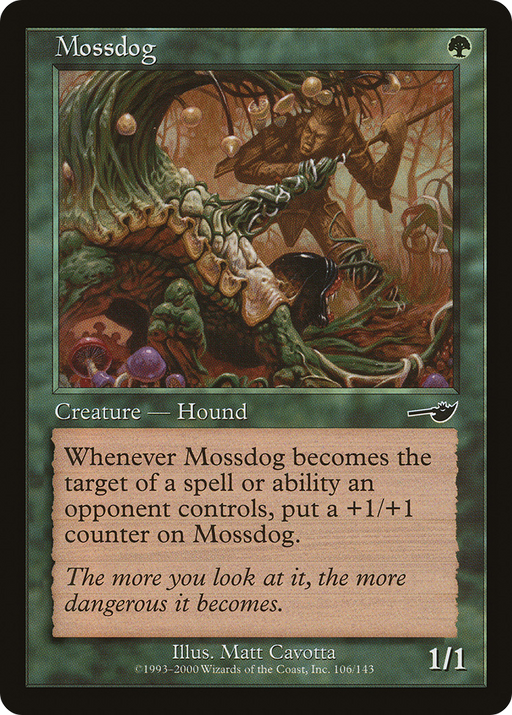 Mossdog (NMS-106) [Nemesis] MTG Single Wizards of the Coast