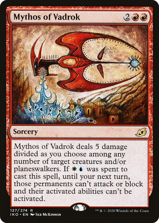 Mythos of Vadrok (IKO-127) [Ikoria: Lair of Behemoths] MTG Single Wizards of the Coast