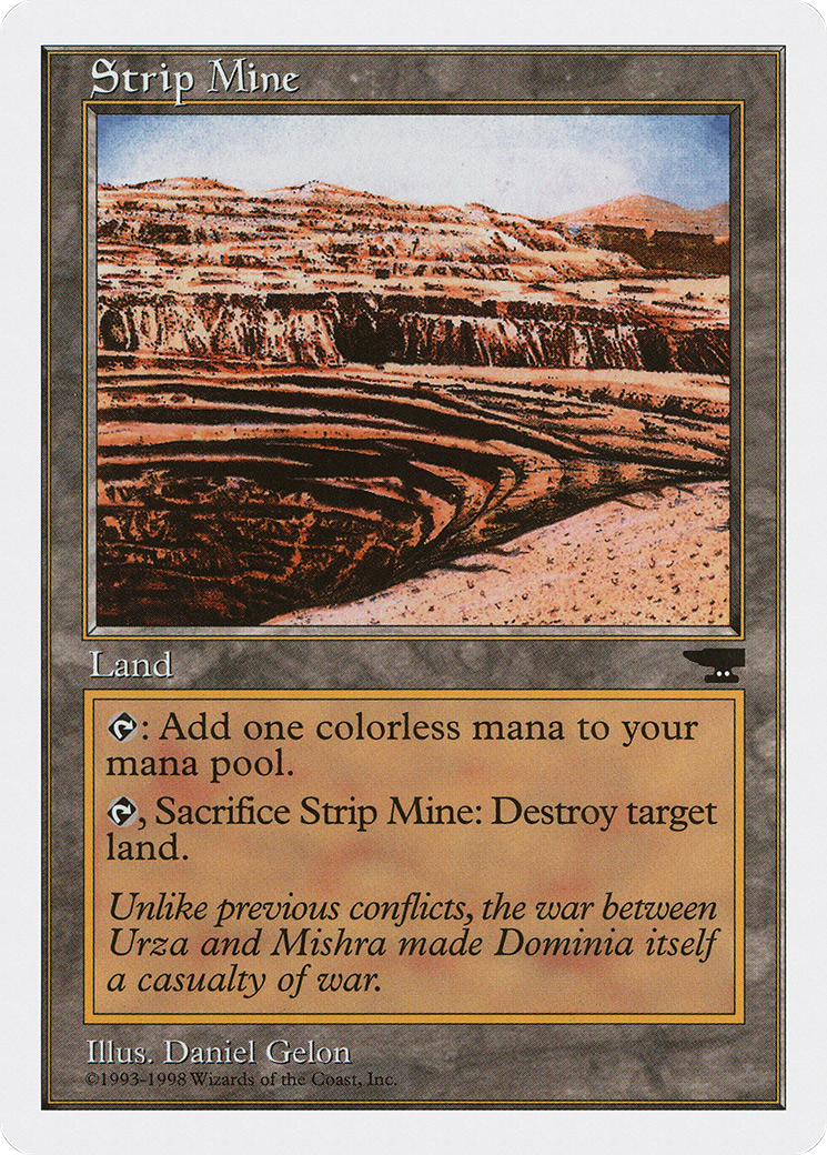 Strip Mine (ATH-077) [Anthologies] MTG Single Wizards of the Coast