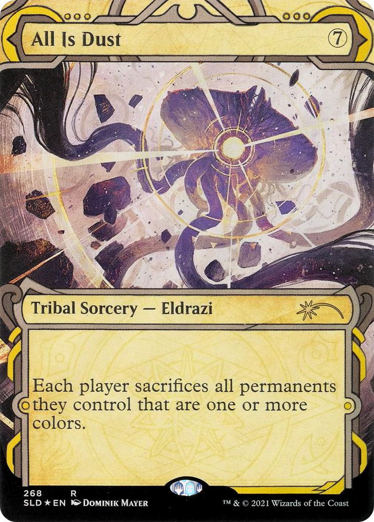 All Is Dust (SLD-268) [Secret Lair] Drop (Showcase) Foil MTG Single Wizards of the Coast
