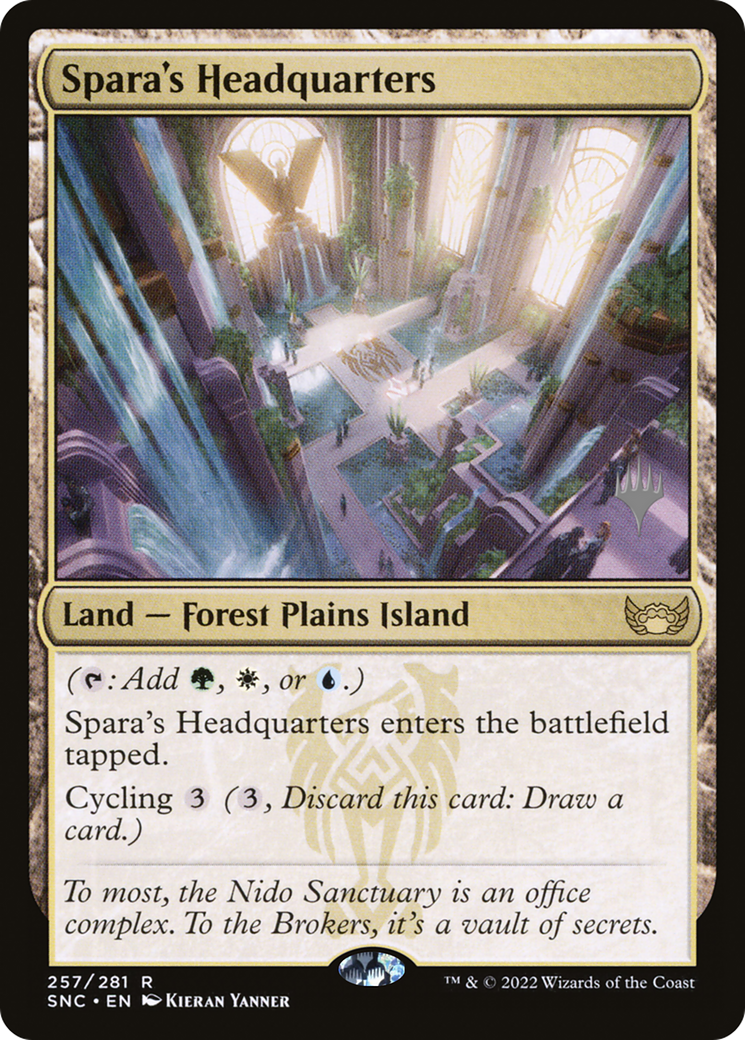 Spara's Headquarters (PPSNC-257) [Streets of New Capenna Promos] MTG Single Wizards of the Coast