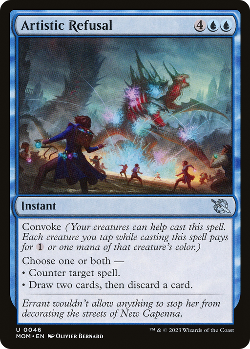 Artistic Refusal (MOM-046) [March of the Machine] MTG Single Wizards of the Coast