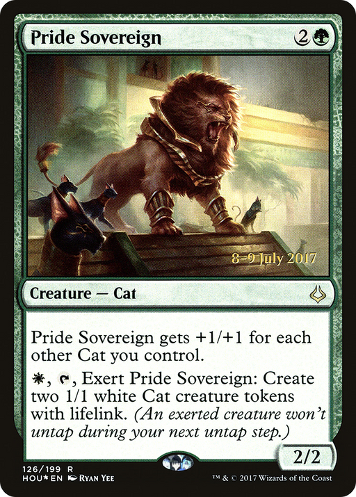 Pride Sovereign (PRE-126) [Hour of Devastation Promos] Foil MTG Single Wizards of the Coast