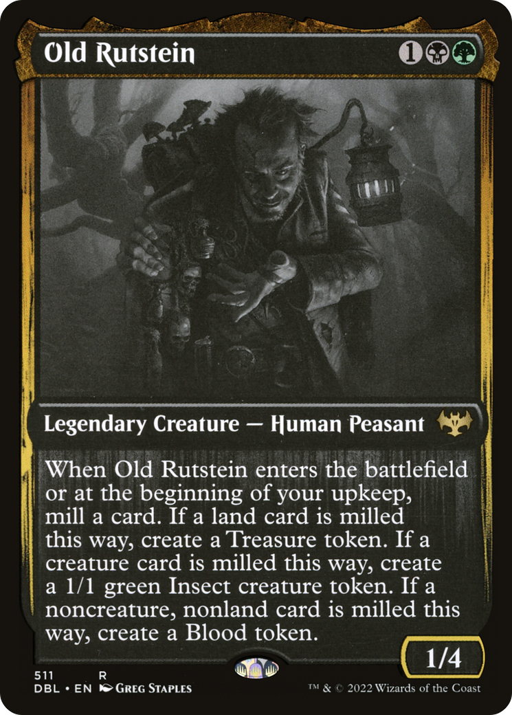 Old Rutstein (DBL-511) [Innistrad: Double Feature] MTG Single Wizards of the Coast