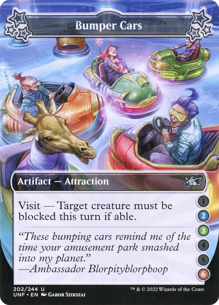 Bumper Cars (UNF-202A) [Unfinity] MTG Single Wizards of the Coast