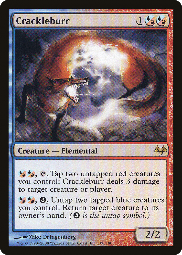 Crackleburr (EVE-100) [Eventide] MTG Single Wizards of the Coast